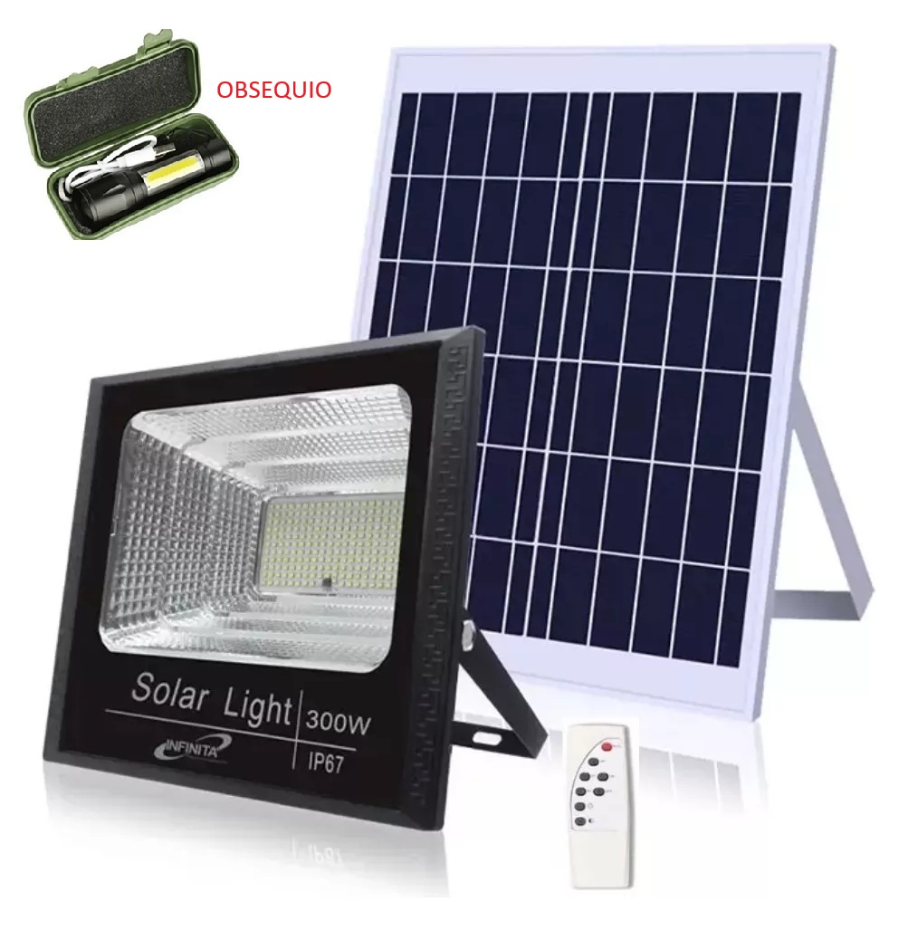 Reflector Solar 300w Incluye Obsequio